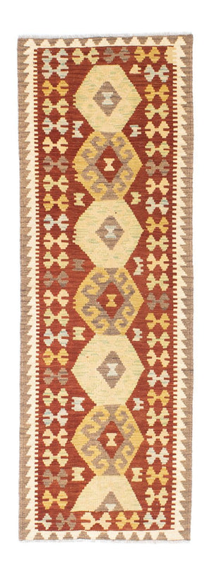 Tappeto corsia Tappeto Kelim - Orientale - 195 x 67 cm - ruggine