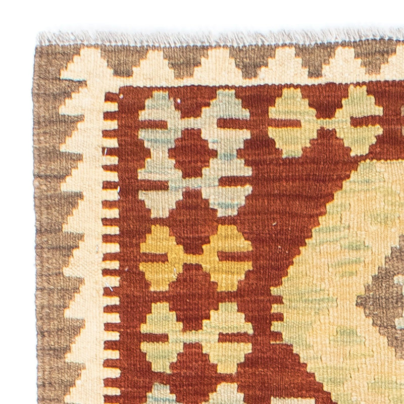 Tappeto corsia Tappeto Kelim - Orientale - 195 x 67 cm - ruggine