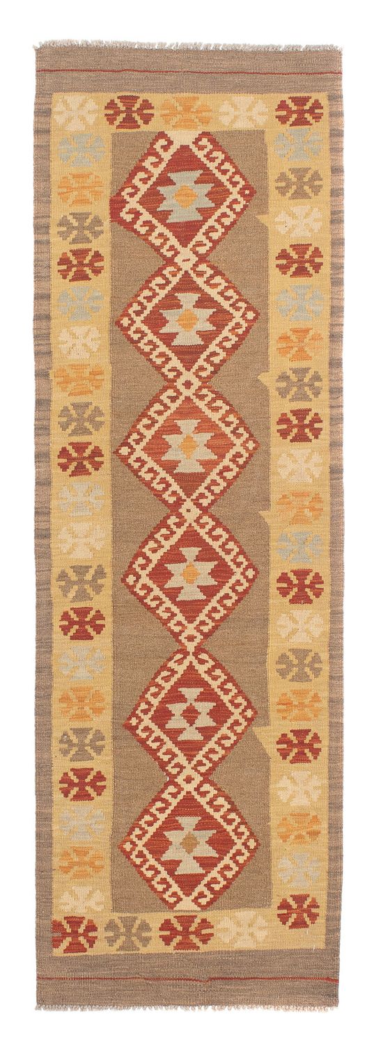 Tappeto corsia Tappeto Kelim - Splash - 195 x 62 cm - multicolore