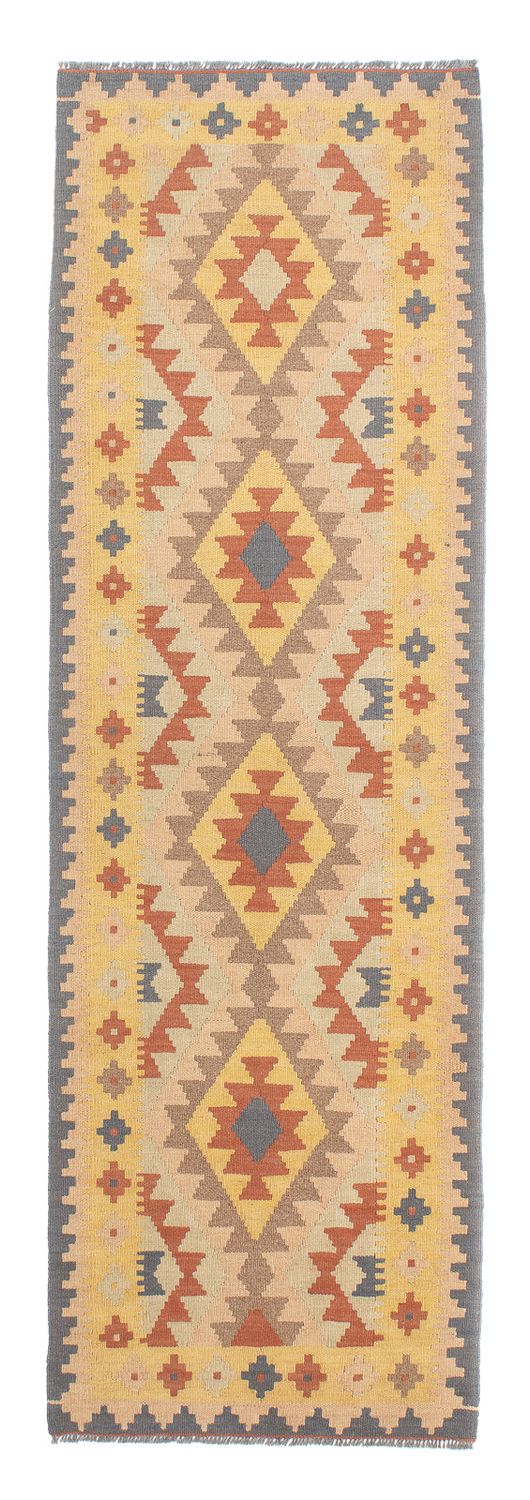 Tappeto corsia Tappeto Kelim - Splash - 200 x 62 cm - multicolore