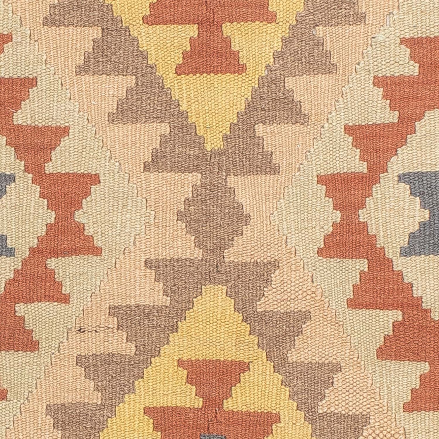 Tappeto corsia Tappeto Kelim - Splash - 200 x 62 cm - multicolore