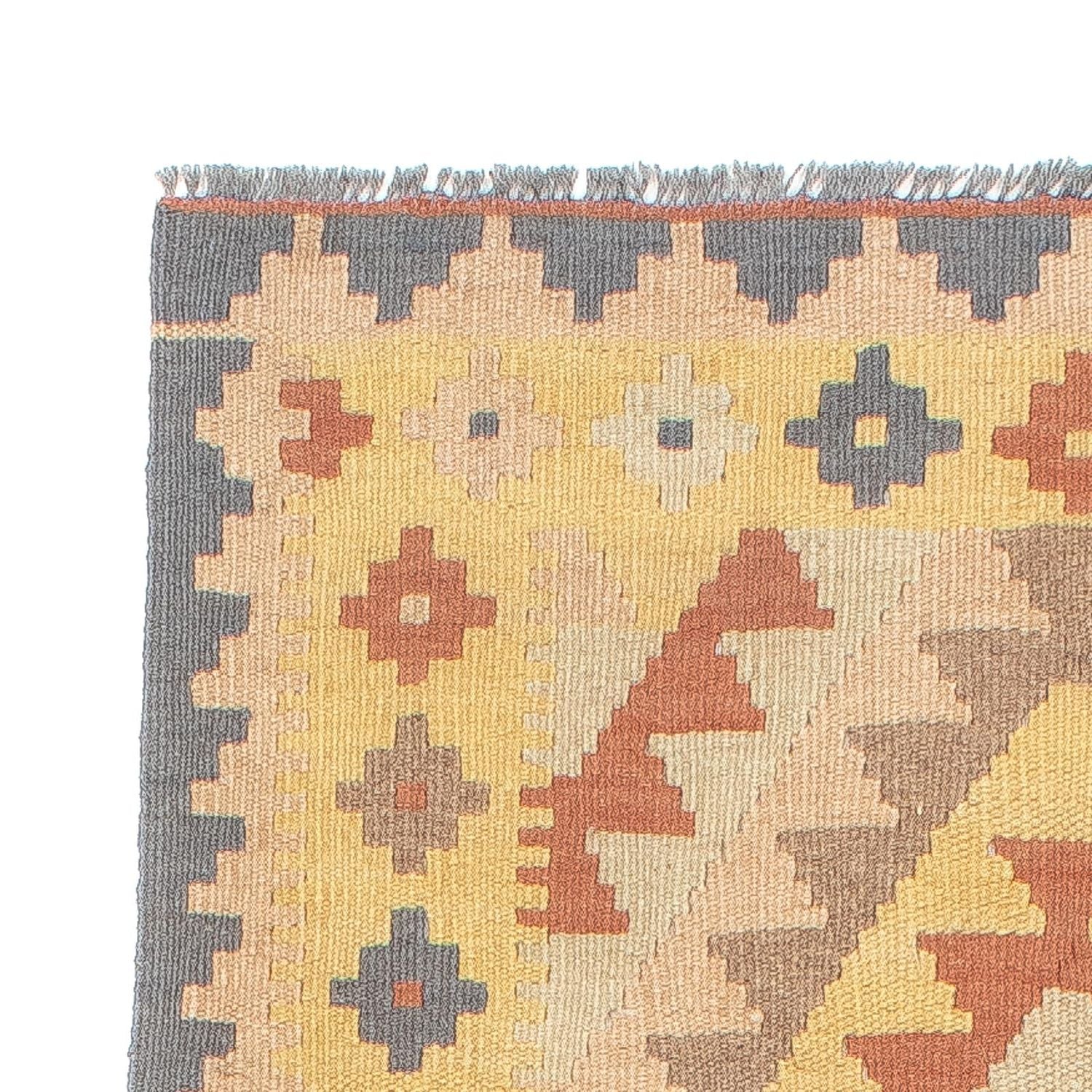 Tappeto corsia Tappeto Kelim - Splash - 200 x 62 cm - multicolore