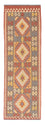 Tappeto corsia Tappeto Kelim - Splash - 200 x 65 cm - rosso