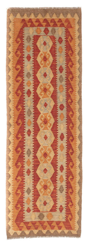 Tappeto corsia Tappeto Kelim - Splash - 196 x 63 cm - multicolore
