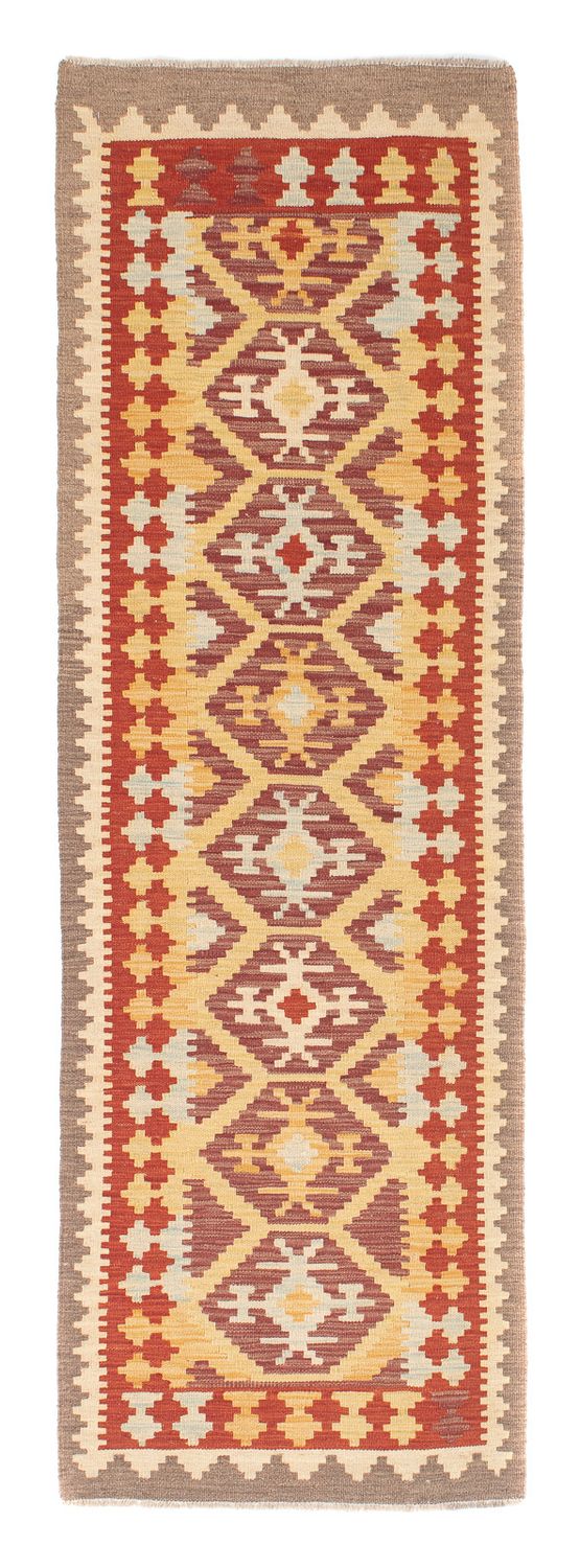 Tappeto corsia Tappeto Kelim - Splash - 203 x 63 cm - multicolore
