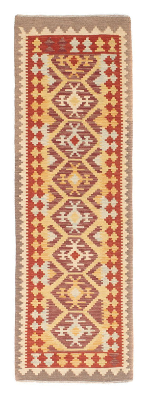 Tappeto corsia Tappeto Kelim - Splash - 203 x 63 cm - multicolore