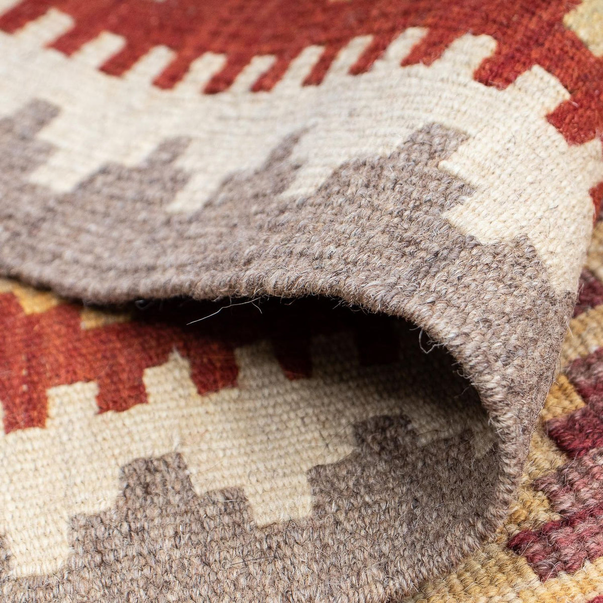 Tappeto corsia Tappeto Kelim - Splash - 203 x 63 cm - multicolore