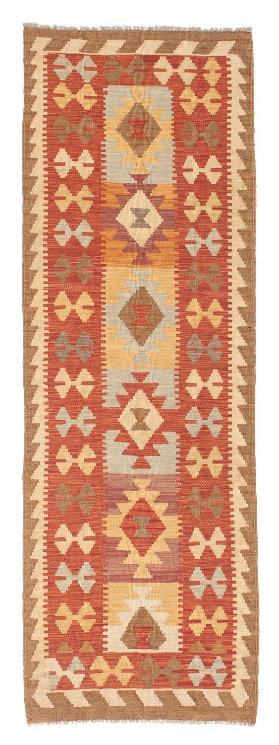 Tappeto corsia Tappeto Kelim - Splash - 198 x 62 cm - multicolore