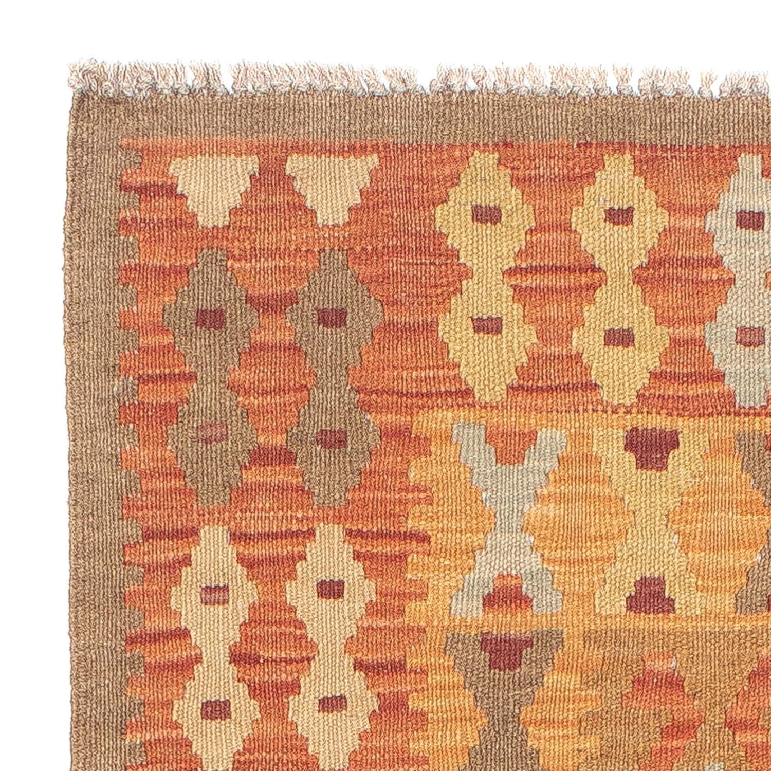 Tappeto corsia Tappeto Kelim - Splash - 196 x 66 cm - multicolore