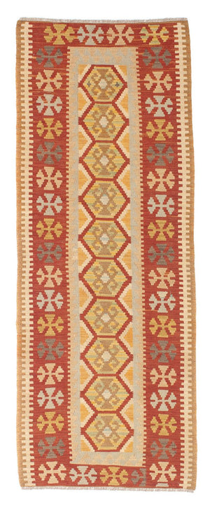 Tappeto corsia Tappeto Kelim - Splash - 192 x 68 cm - multicolore