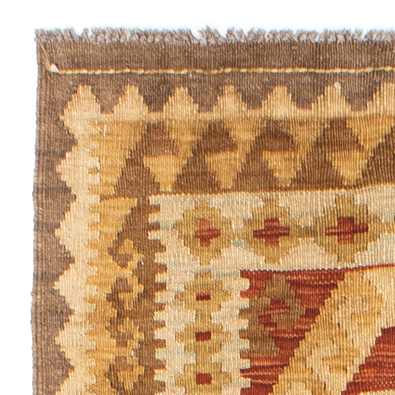 Tappeto corsia Tappeto Kelim - Orientale - 204 x 67 cm - beige