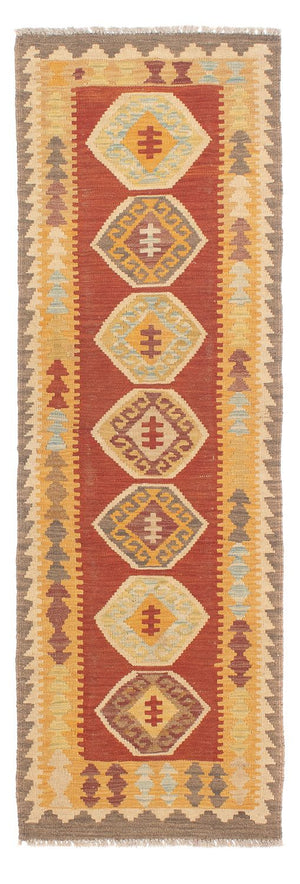Tappeto corsia Tappeto Kelim - Splash - 192 x 63 cm - multicolore
