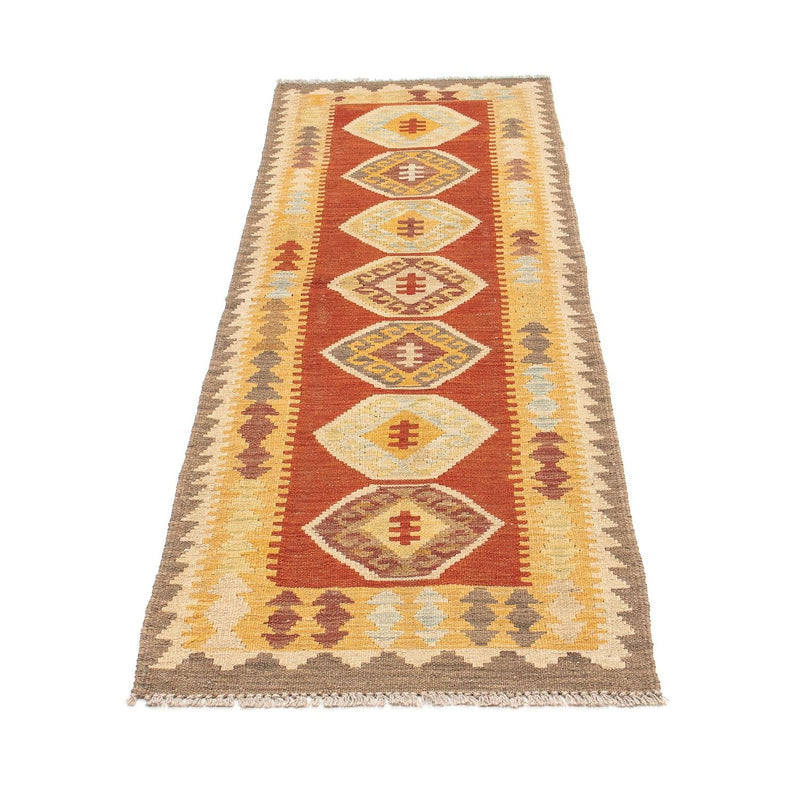 Tappeto corsia Tappeto Kelim - Splash - 192 x 63 cm - multicolore