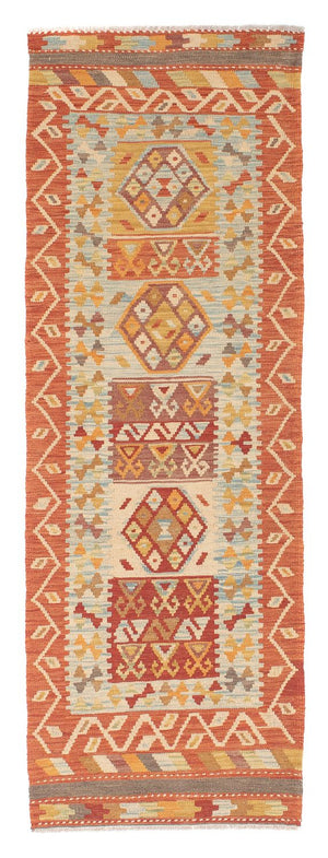 Tappeto corsia Tappeto Kelim - Splash - 194 x 65 cm - multicolore