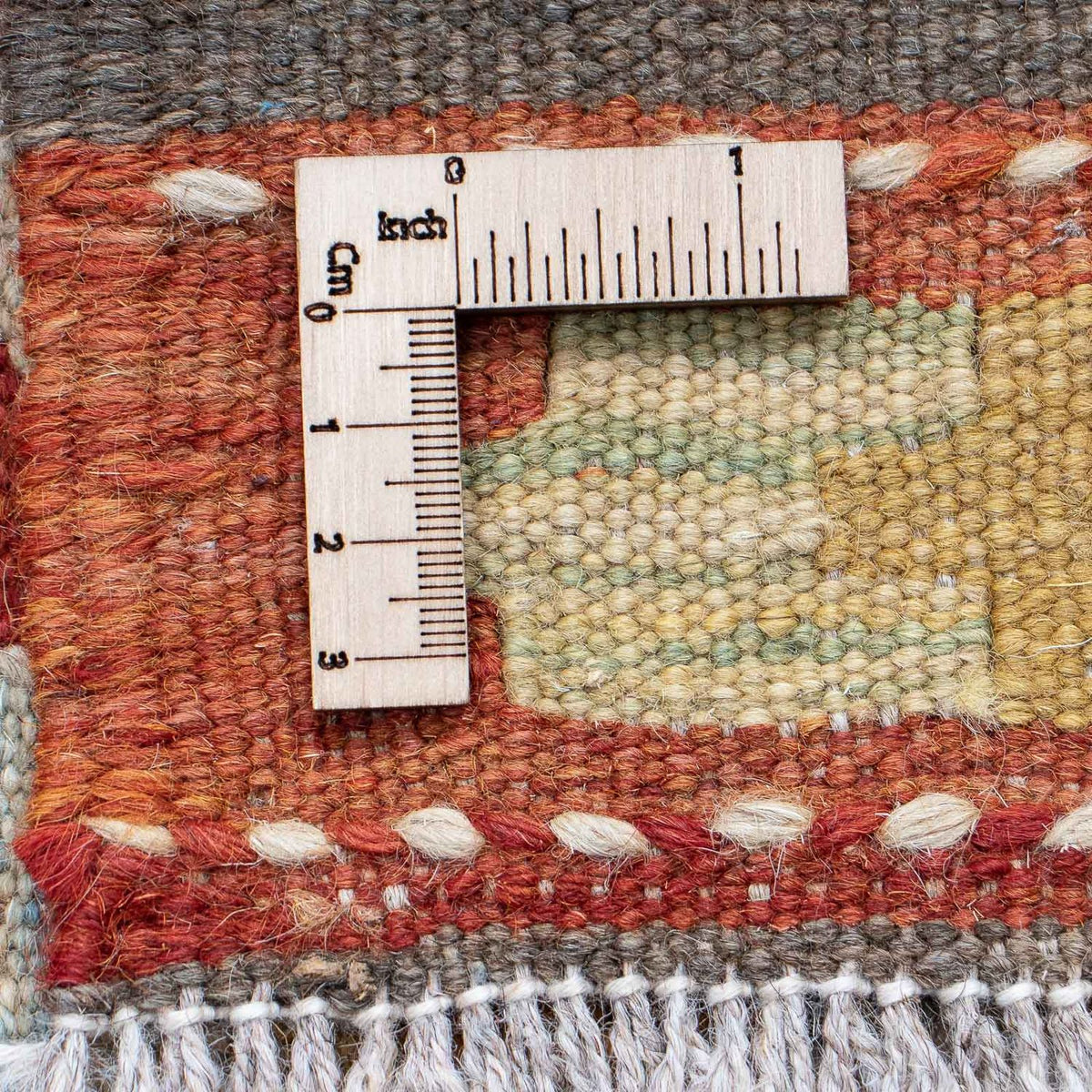 Tappeto corsia Tappeto Kelim - Splash - 194 x 65 cm - multicolore