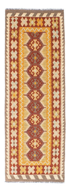 Tappeto corsia Tappeto Kelim - Orientale - 195 x 65 cm - ruggine