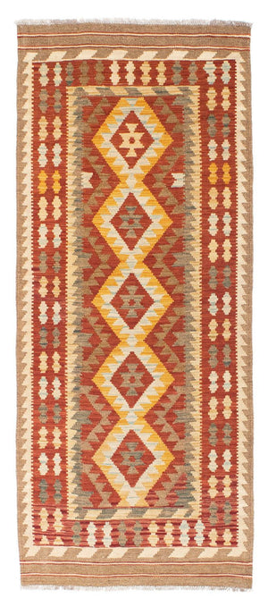 Tappeto corsia Tappeto Kelim - Orientale - 192 x 76 cm - ruggine