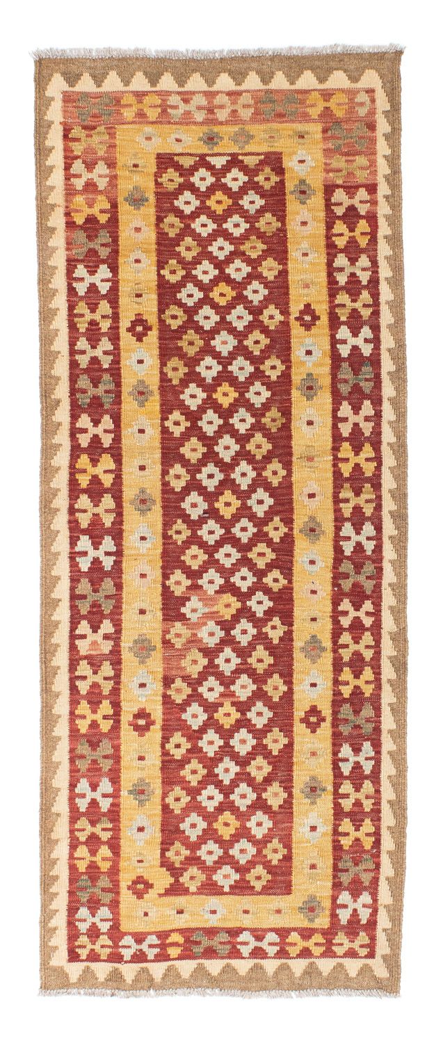 Tappeto corsia Tappeto Kelim - Orientale - 197 x 73 cm - ruggine