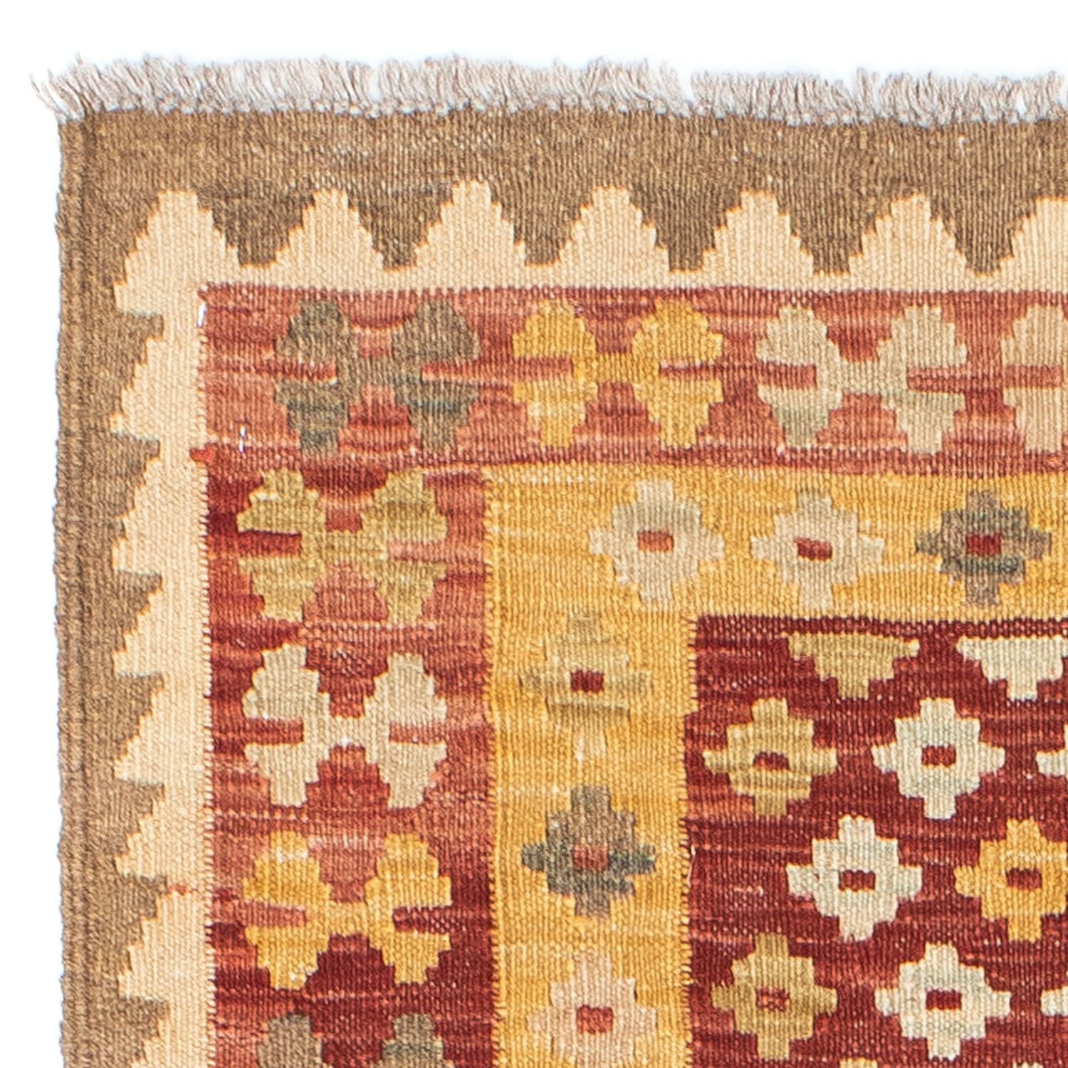 Tappeto corsia Tappeto Kelim - Orientale - 197 x 73 cm - ruggine