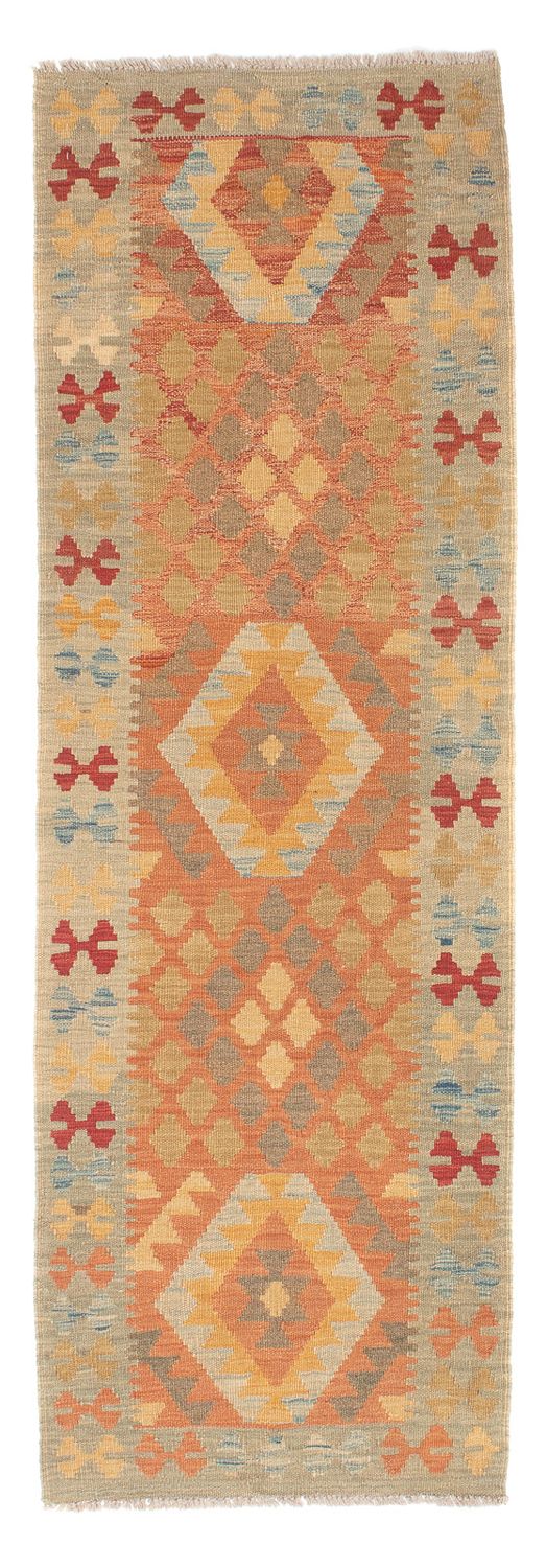 Tappeto corsia Tappeto Kelim - Splash - 199 x 64 cm - multicolore