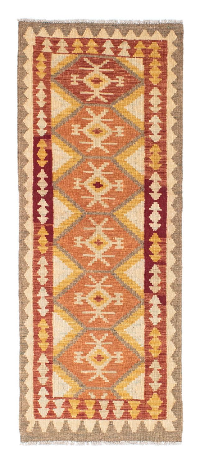 Tappeto corsia Tappeto Kelim - Orientale - 190 x 71 cm - beige