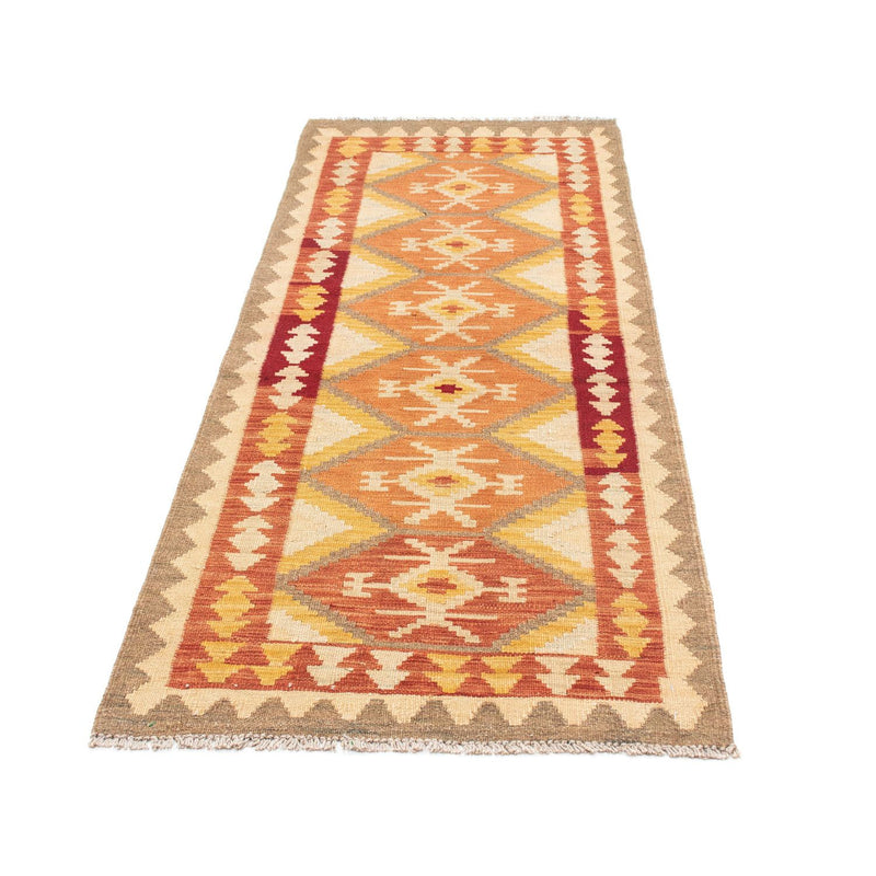 Tappeto corsia Tappeto Kelim - Orientale - 190 x 71 cm - beige