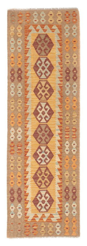 Tappeto corsia Tappeto Kelim - Splash - 204 x 65 cm - multicolore