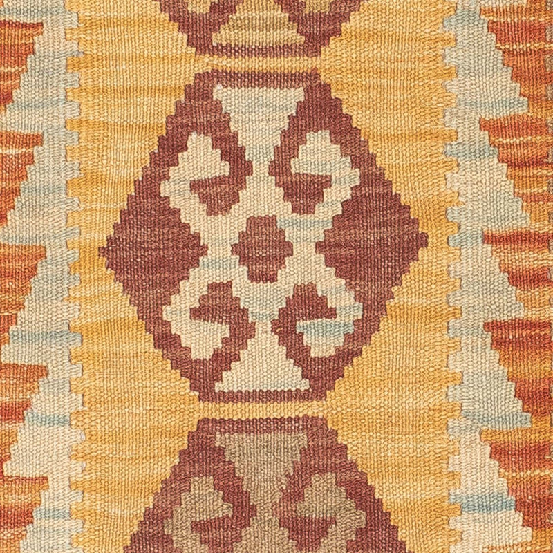Tappeto corsia Tappeto Kelim - Splash - 204 x 65 cm - multicolore