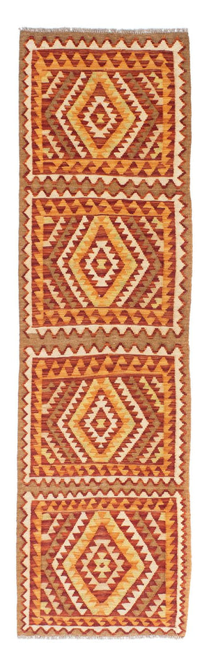 Tappeto corsia Tappeto Kelim - Orientale - 231 x 62 cm - marrone