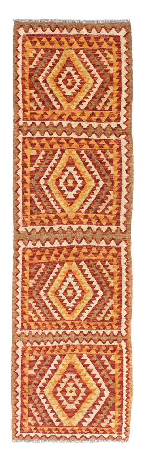 Tappeto corsia Tappeto Kelim - Orientale - 231 x 62 cm - marrone