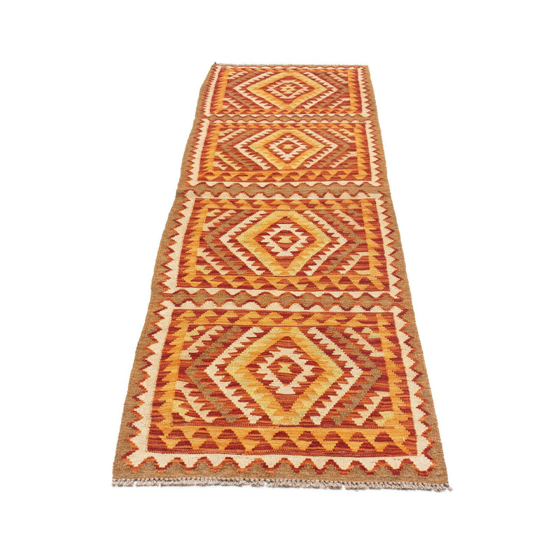 Tappeto corsia Tappeto Kelim - Orientale - 231 x 62 cm - marrone