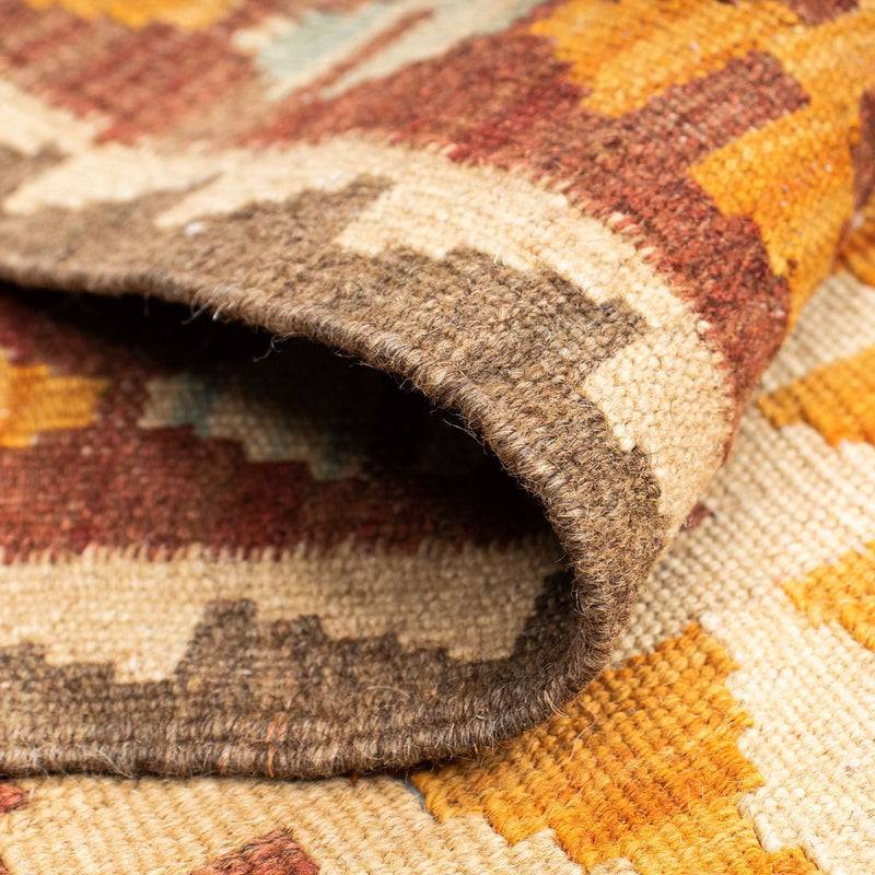 Tappeto corsia Tappeto Kelim - Orientale - 194 x 63 cm - beige