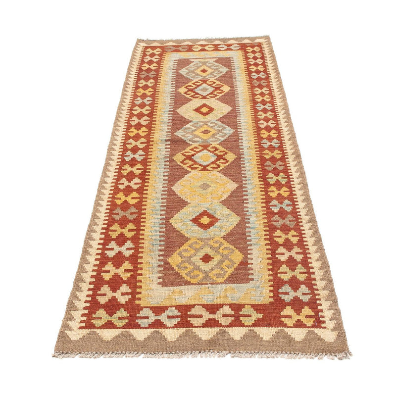 Tappeto corsia Tappeto Kelim - Splash - 210 x 69 cm - multicolore