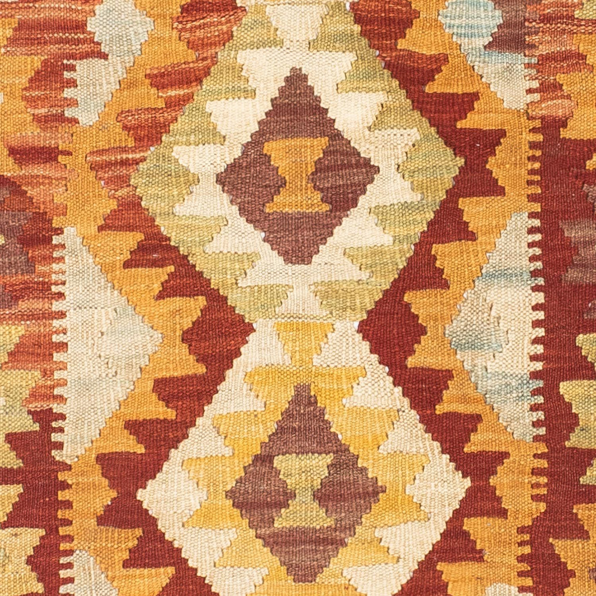Tappeto corsia Tappeto Kelim - Orientale - 198 x 73 cm - beige
