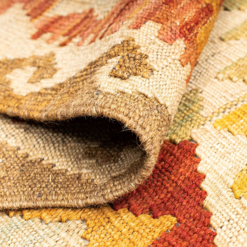 Tappeto corsia Tappeto Kelim - Orientale - 198 x 73 cm - beige
