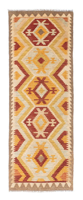 Tappeto corsia Tappeto Kelim - Orientale - 197 x 70 cm - beige