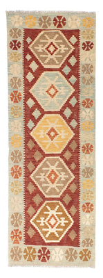 Tappeto corsia Tappeto Kelim - Orientale - 203 x 70 cm - beige