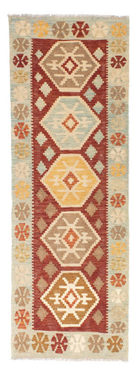 Tappeto corsia Tappeto Kelim - Orientale - 203 x 70 cm - beige