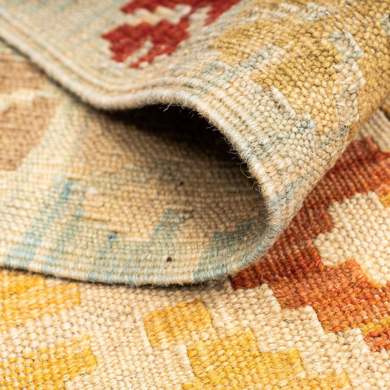 Tappeto corsia Tappeto Kelim - Orientale - 203 x 70 cm - beige