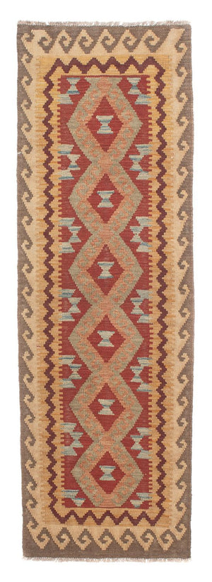 Tappeto corsia Tappeto Kelim - Splash - 202 x 64 cm - multicolore