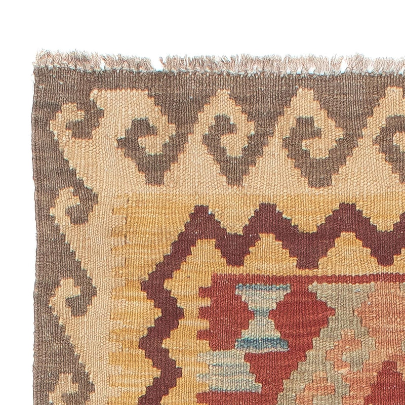 Tappeto corsia Tappeto Kelim - Splash - 202 x 64 cm - multicolore
