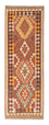 Tappeto corsia Tappeto Kelim - Orientale - 199 x 67 cm - marrone chiaro