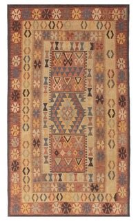 Tappeto Kelim - Orientale - 204 x 130 cm - multicolore