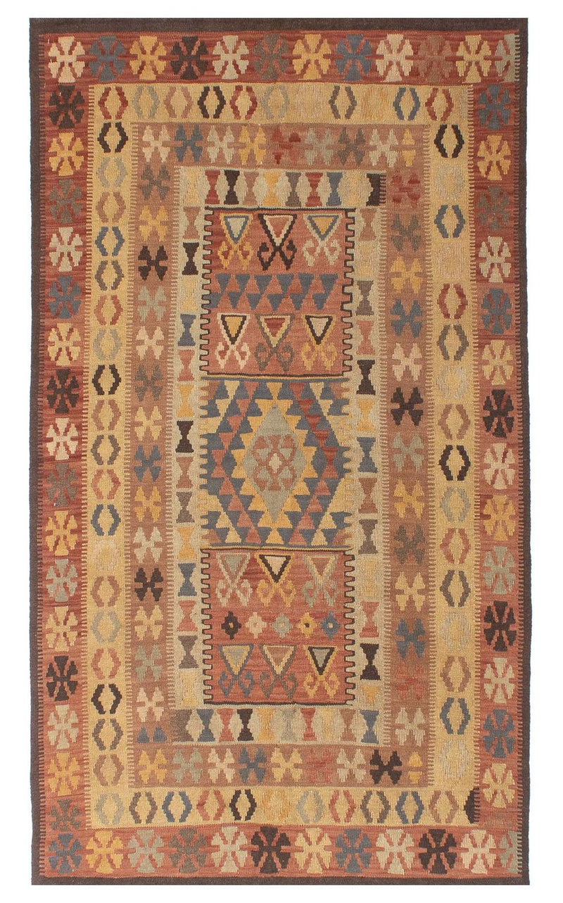 Tappeto Kelim - Orientale - 204 x 130 cm - multicolore