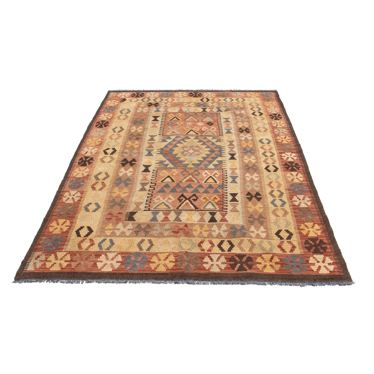 Tappeto Kelim - Orientale - 204 x 130 cm - multicolore