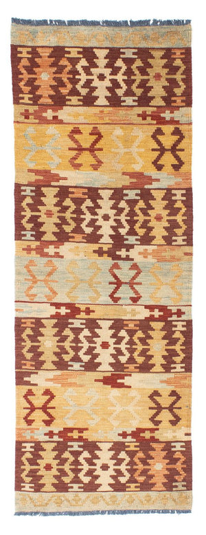 Tappeto corsia Tappeto Kelim - Orientale - 209 x 72 cm - multicolore