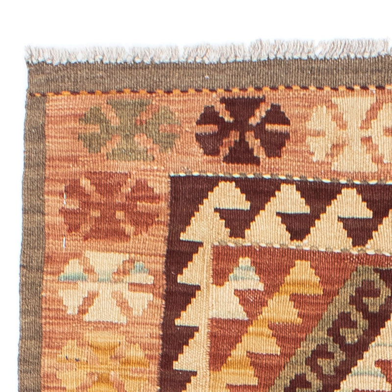 Tappeto corsia Tappeto Kelim - Orientale - 204 x 71 cm - beige