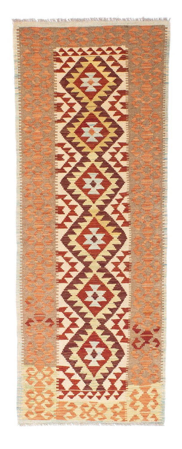 Tappeto corsia Tappeto Kelim - Orientale - 199 x 77 cm - beige