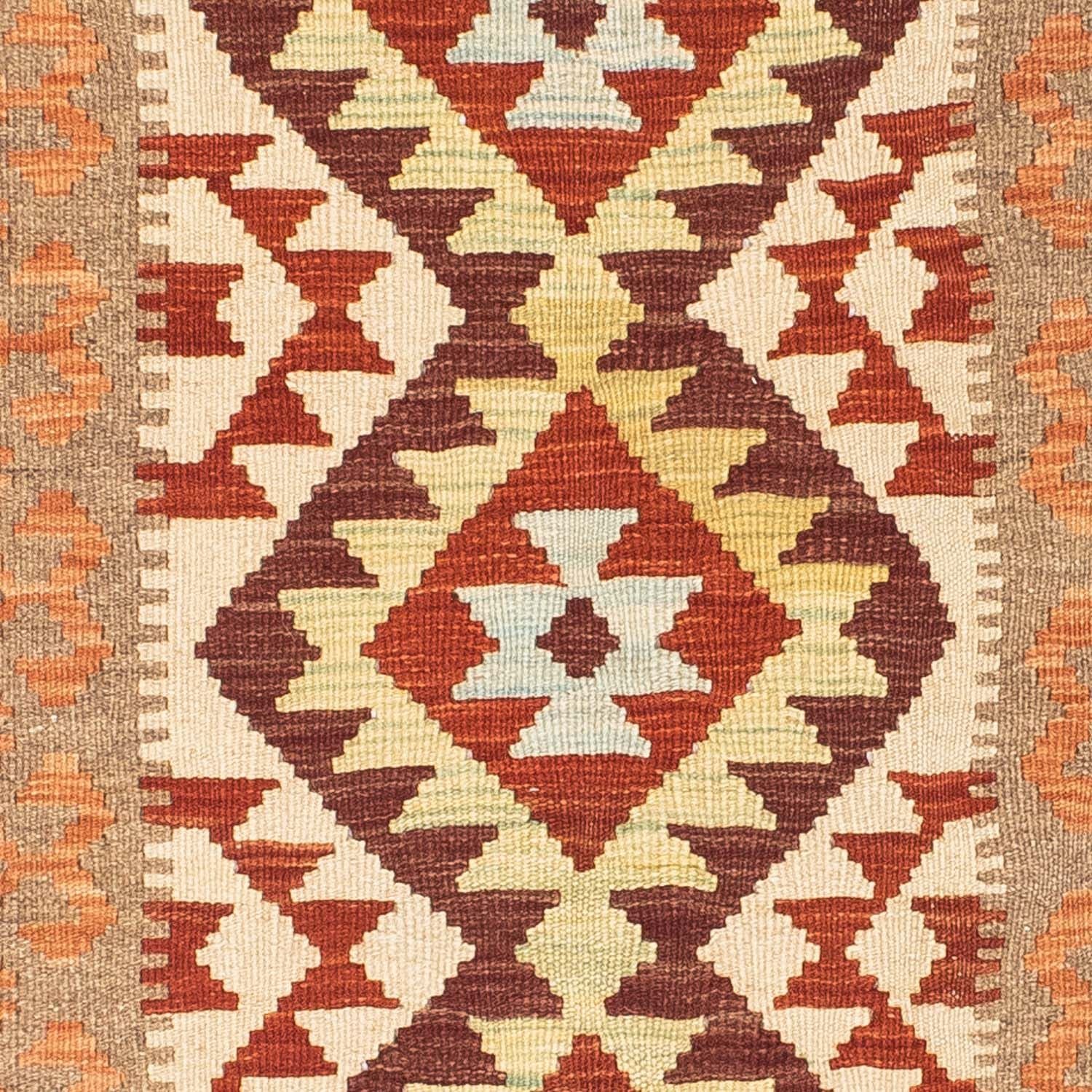 Tappeto corsia Tappeto Kelim - Orientale - 199 x 77 cm - beige