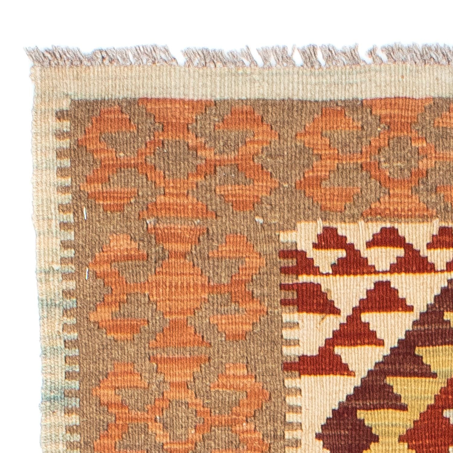 Tappeto corsia Tappeto Kelim - Orientale - 199 x 77 cm - beige
